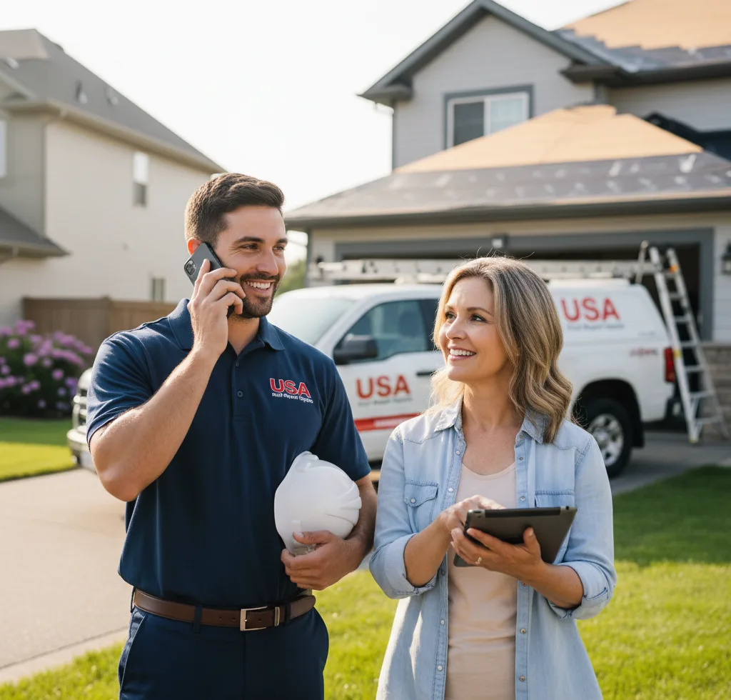 USA Roof Repair Experts customer support in Rocky River